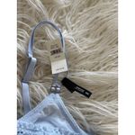 Aerie Real Power Wireless Push Up Joy Convertible Lace Bra Size 34C Light Blue Photo 6