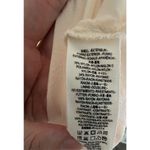 Free People  Cream Half Sleeve Lace Mini Dress With Open Back Photo 5