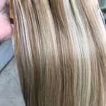 Human hair 18 inch 9 pcs Clipin hair extensions Photo 3