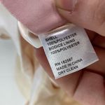 Obando Jumpsuit Womens 12 Cream Satin Wide Leg Tie Waist Formal Party Flowy Photo 7