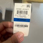 Charter Club  Light Yellow Denim Jacket Size XL NWT Photo 7