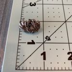 Vintage Dark Gray/Silver Spiky Textured Clip Photo 5