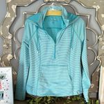 Tangerine Hoodie Mint Green Aquamarine Pullover Womens Medium New Comfy Photo 0