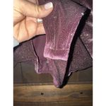 Victoria Sport Victoria Secret Sport XS Shimmering Glitter Long Sleeve Bodysuit Leotard Purple Photo 1