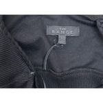 The Range NWOT  Braided Strap Ribbed Bralette Crop Top Women's Black Size Large Photo 4