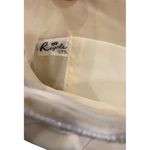 Regale LTD Vintage white evening bag satin beading Photo 2