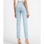 EXPRESS slim super high rise straight jeans size 6 Photo 11