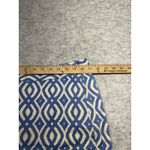 Vineyard Vines  Skirt Womens‎ 10 Blue White Geometric Print Cotton Blend Lined Photo 2