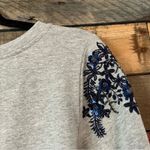 Lilly Pulitzer Lily Pulitzer Bartlett Gray Sweatshirt Dress With Embellished Shoulders Size‎ XS Photo 2