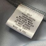 Cubism Women's Blue High Low Tie Back Removable Snap Hood Snap Closure Hoodie XL Photo 9