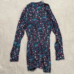 ZARA  | Floral Long Sleeve Dress Photo 5