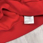 Red Wide Neck Sweatshirt L Size undefined Photo 4