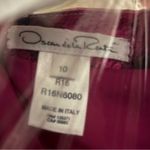 Oscar de la Renta NWOT  floral
Silk dress Photo 9