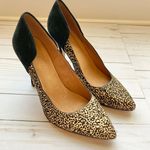 Madewell Two-Tone Leopard Speckle Print Stiletto Heels Size 8 Photo 1