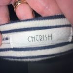 Cherish  striped patch long sleeve top small‎ Photo 3