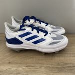 Adidas Sneaker Women 8.5 White/Team Royal Blue Adizero Purehustle 3 Elite Soccer Photo 1