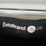 Betabrand  Yoga Dress Pants 2XL Womens Tall Bootcut Black Rayon Blend Comfort‎ Photo 4