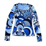 Emilio Pucci Pucci Women’s Long Sleeve Square Neck Top Photo 8