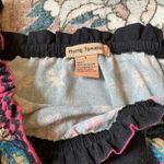 Flying Tomato Multi Color Boho Hippie Mini Dress Tunic Paisley Tassel Size Lg Photo 4