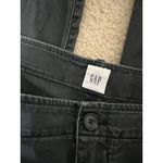 Gap  Womens Crop Kick‎ Moonless Night Black Denim Jeans Size 20 Photo 3