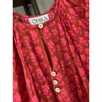 Anthropologie OMIKA Cora Mini Sasha Punch Womens Size Small Red Photo 9