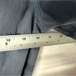 Pistola Jumpsuit Women M Blue Stone Relaxed Field Suit Short Sleeve Button Front Photo 10