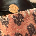 Free People NWT Pink Cheetah Print Sequined Skirt Size 4 Glam Festival Rave Photo 5