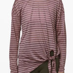 Lululemon  Tie Your Practice Long Sleeve Vintage Mauve Size  8/10 Photo 0