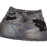 BDG Denim Women's Jean's Mini Skirt Size S charcoal Photo 0