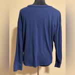 Arizona Jeans EUC Arizona Jean Co Blue Get Lost Graphic Long Sleeve Sweater size XXL Photo 4
