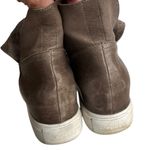 JSlides J / SLIDES leather Ankle Booties Taupe Size 10 Photo 6