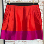 Kate Spade  Red and Purple A-Line Skirt Photo 0