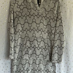 Disney  Gray Hooded Robe with Mickey Pattern Photo 0