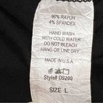 Red Lolly Black Tunic with Gold Sparkly Reindeer Size Large Photo 9