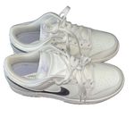 Nike Dunk Low Top White Women's Sneakers(Size 7.5) Photo 2