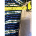 Karl Lagerfeld  Size 16 Fringe Tweed Poly‎ Cotton Blend Career Blazer Jacket Photo 3