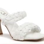 Sam Edelman Meghan white braided heel sandal Photo 0