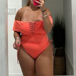 Tinibikini Orange One Piece Swim Suit Photo 0