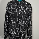 The Vintage Shop Vintage Animal Print Button Down Blouse Photo 0