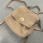 VICI Beige Suede Backpack Photo 1