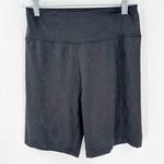American Eagle Black Snake Printed Pull On Bike Shorts Women's Size Medium Photo 0