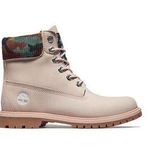 Timberland NEW Size 9 Camouflage Heritage 6-Inch Pink/Light Brown Boots A2M8P Photo 0