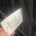 Rae Republic Women’s 1X Black Pleated Wide Leg Jumpsuit Long Sleeve Photo 3