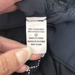 Ramy Brook Black Satin Silver Studded Sleeveless V Neck Devon Blouson Mini Dress Photo 9