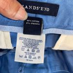 Lands' End Womens Cropped Chino Pants Cotton Stretch Blue Size Fit 2 / 10 NWT Photo 5