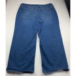 Old Navy SHORT New Moon Blue Denim WOW High Rise Wide Leg Jeans 20S Photo 4