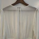 Baltic Born  Amelia Boho Mini Dress White Cream Size L Photo 9