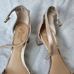 Badgley Mischka Jewel Joanne Embellished Block Heel Sandal‎ Champagne Cream 9 Tan Photo 3