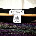 Peck & Peck  Abstract Artsy Lagenlook Tunic Sz XL Photo 2