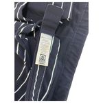 Athleta  Sports Bra Womens Medium Blue Striped Athletic Top Yoga Workout Photo 7